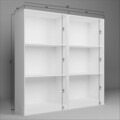 Dulap pentru haine, Miwood, Lucas 1600-90, Alb