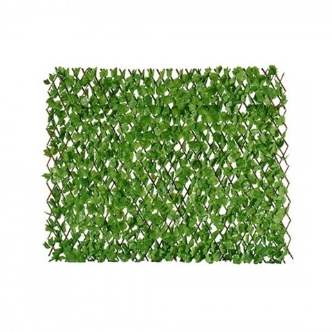 Separator verde pentru gradina s3604286 green, ibergarden, 200 x 100 cm, plastic