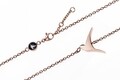 Set bratara si lantisor, Emily Westwood, Rose Gold Birds, inox, auriu