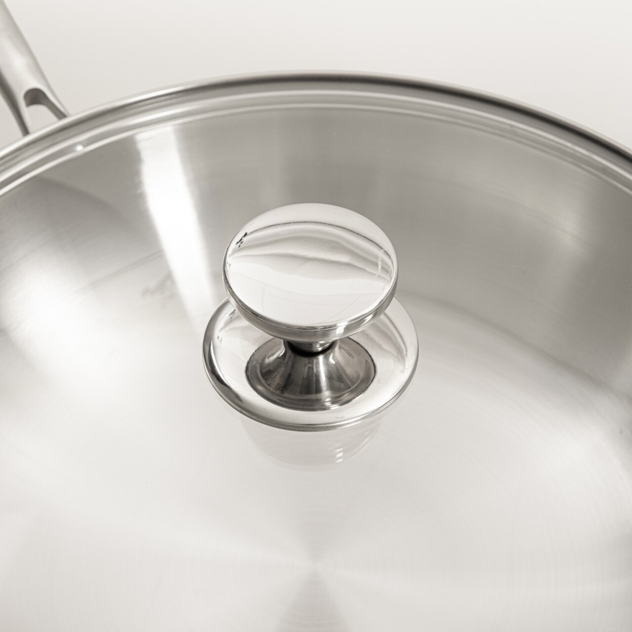 Tigaie Wok Arden, Homla, 34 cm, inox, argintiu - imagine 6