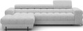 Coltar extensibil dreapta 3 locuri ELTAP, LT-03PEL, Felro, 285x181x93 cm, lemn/poliester, gri deschis