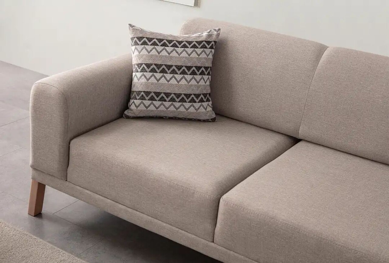 Canapea 3 locuri, Atelier del Sofa, 752EST1118, Lemn de carpen;PAL, Crem - view 5