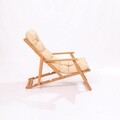 Set mobilier de gradina 3 piese, Meya Dekor, MY007, Maro / Crem