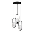 Lustra, Fulgor, 942FLG1662, Metal, Negru