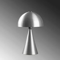 Lampa de masa, Tatum, 584TTM1703, Metal, Argintiu / Turcoaz