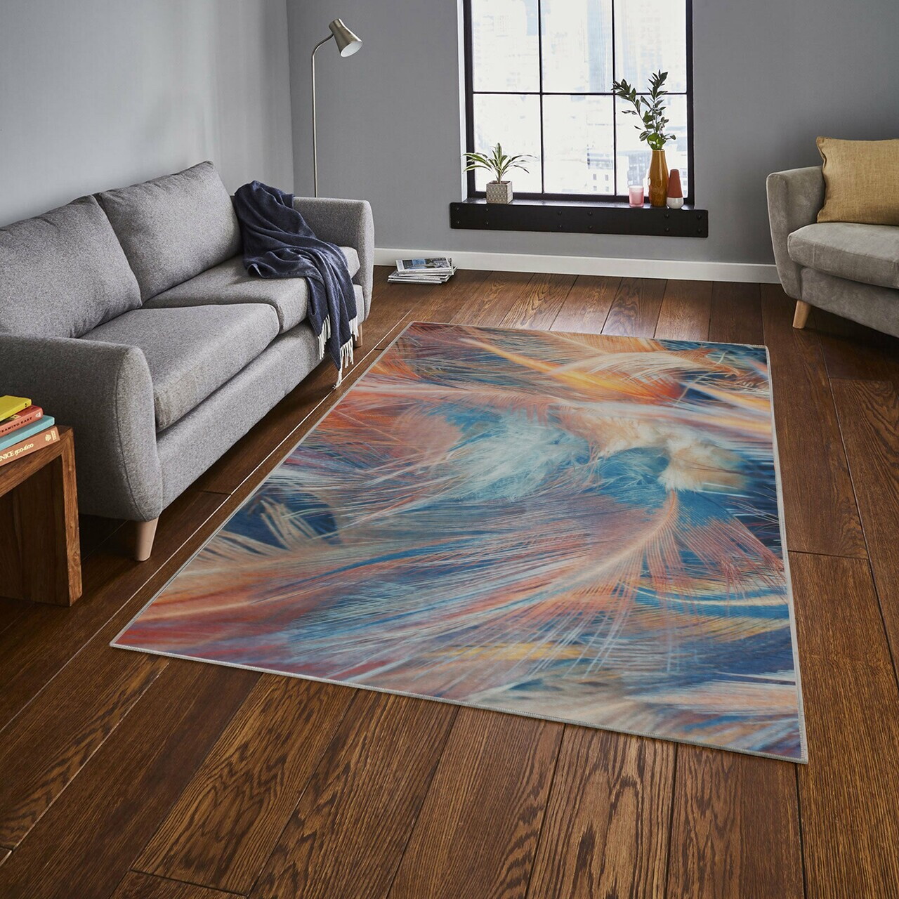Covor Van 120x180 cm Poliester Multicolor
