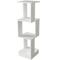 Suport pentru ghivece Levander, Talon, 35 x 35 x 120.4 cm, alb