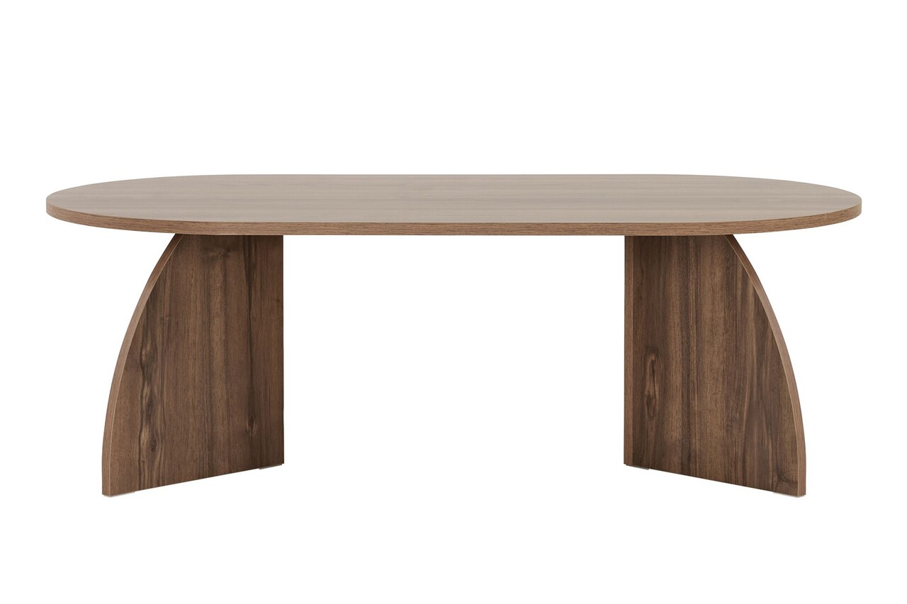 Masuta de cafea, Nordure, Melina, 120x40x60 cm, Maro - imagine 7