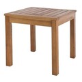 Masuta de cafea pentru gradina Nina, 40 x 40 x 40 cm, lemn de acacia, natural