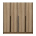 Dulap pentru haine, Minerva, Kale Plus, 180x210x52 cm, PAL, Stejar