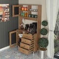 Dulap multifunctional, Comforty, Grano 96, Stejar caucazian