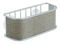Suport pentru burete de vase Twillo, iDesign, 16.5x7.5x6.35 cm, argintiu