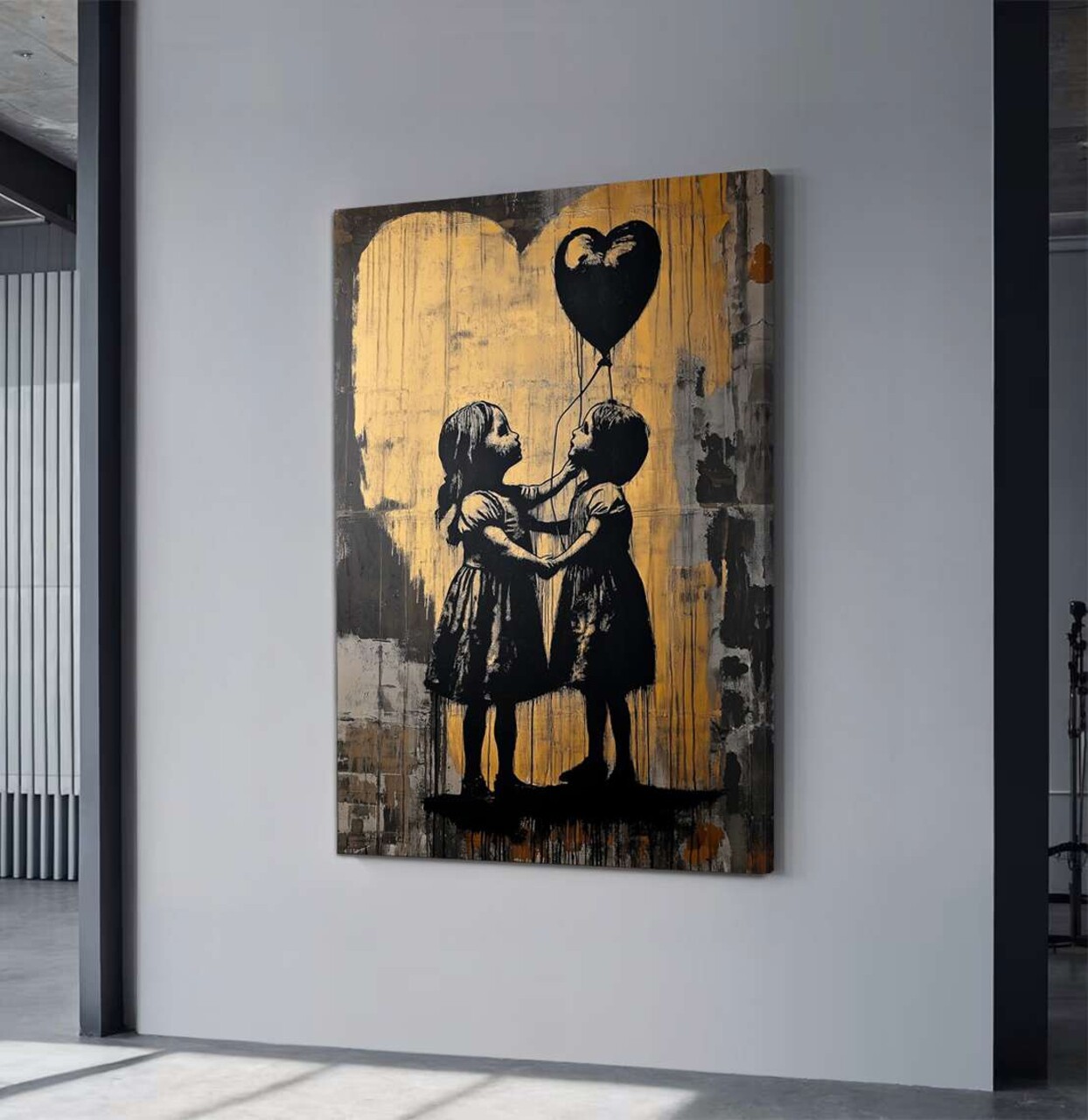 Tablou decorativ, YNS-1042-45 x 70, Lemn, Multicolor - view 2