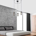 Lustra, Alby, 525NOR1465, Metal, Negru/Bronz