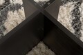 Masuta de cafea, Nordure, Flavio, 105x30x65 cm, Sticla temperata , Negru