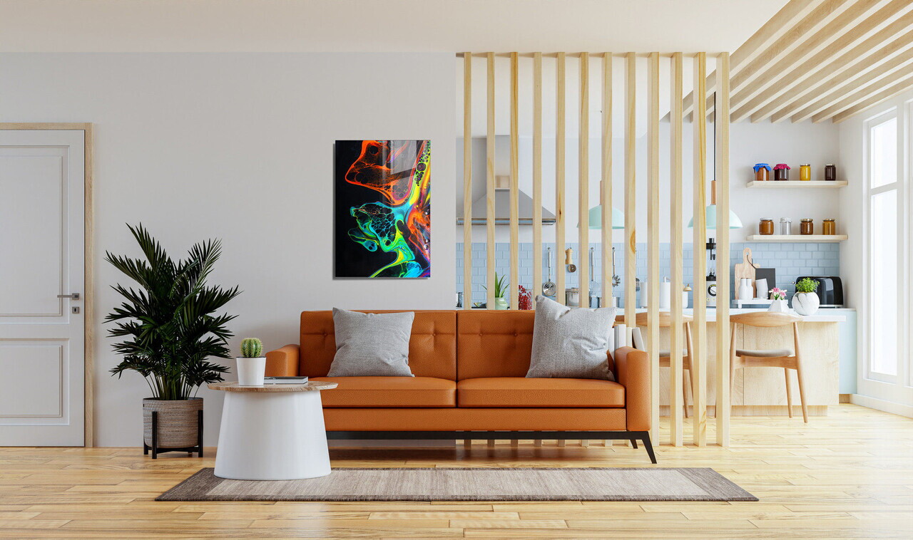 Tablou decorativ, UV-010, 70 x 100 cm, Multicolor — imaginea 4
