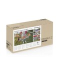 Gratar pliabil din otel inoxidabil pentru carbune ExelQ, InnovaGoods, 81 x 33 x 73 cm
