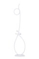 Lampadar, Curlux, 509CRL1106, Aluminiu, Alb