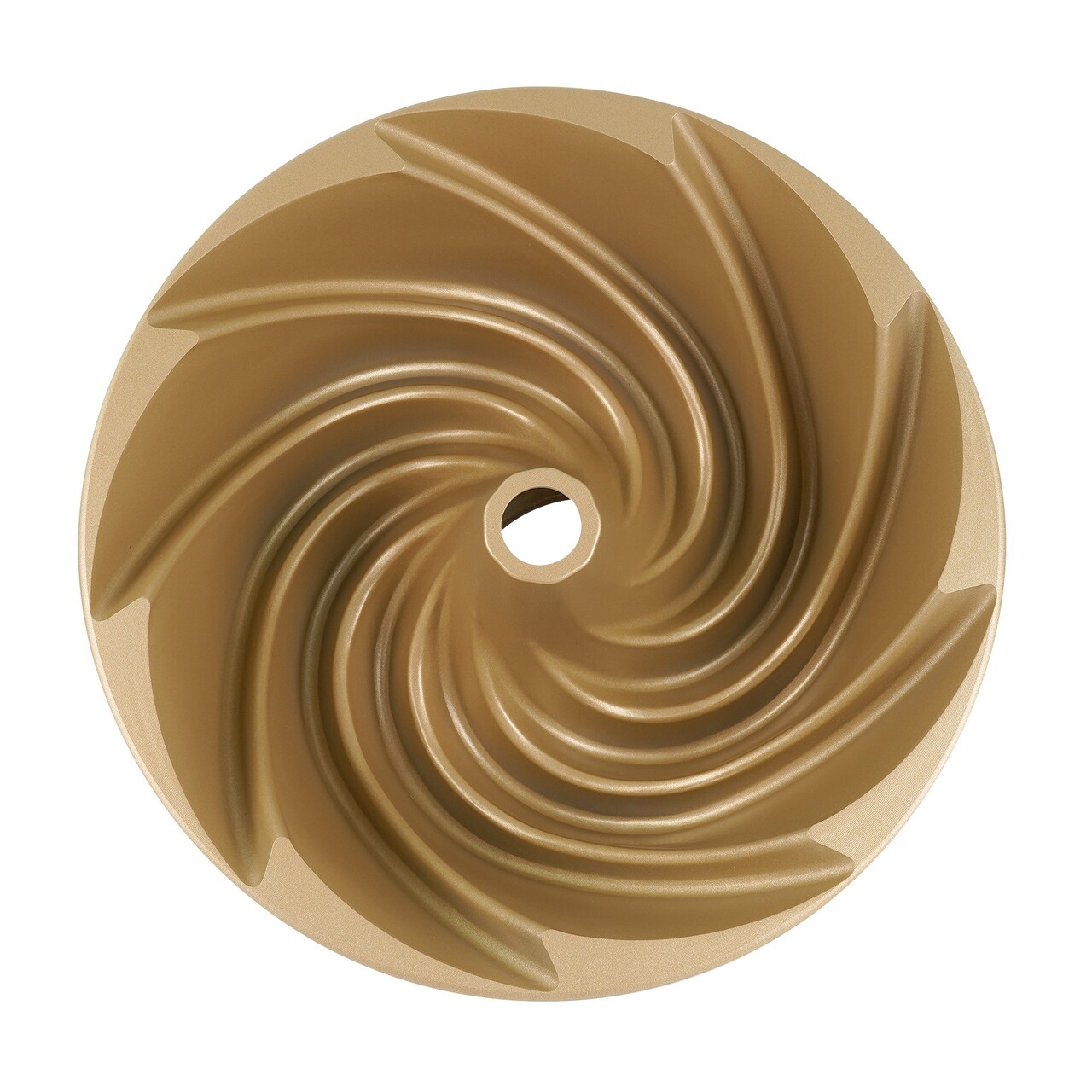 Forma de copt Bundt, aluminiu, 23,8 x 9 cm  - Zokura - imagine 2