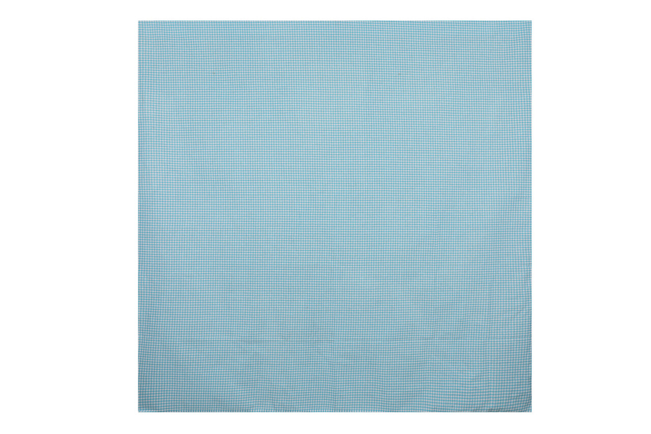Fata de masa, Hermia, 198DCH1131, Model în carouri, Turcoaz - view 3