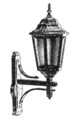 Lampa de exterior, Avonni, 685AVN1258, Plastic ABS, Maro