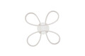Plafoniera Fly, TRIO, 40x40x7.5 cm, 22W, 1x SMD, metal, alb mat