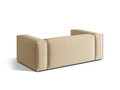 Canapea 2 locuri, Nuria-88, Micadoni Home, 170x110x72 cm, catifea, bej nude
