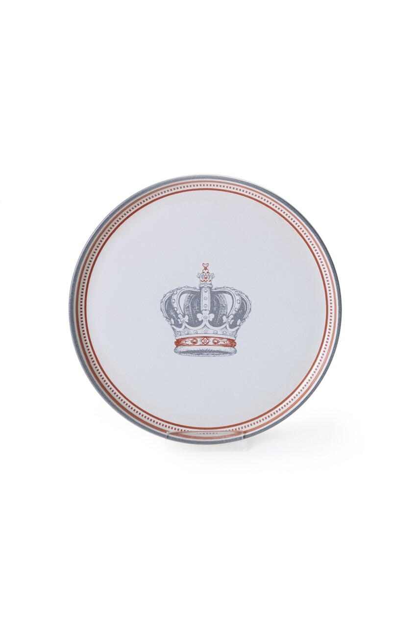 Set platouri servire desert, Hermia, 275KRM2323, Antibacterian, Alb - imagine 4