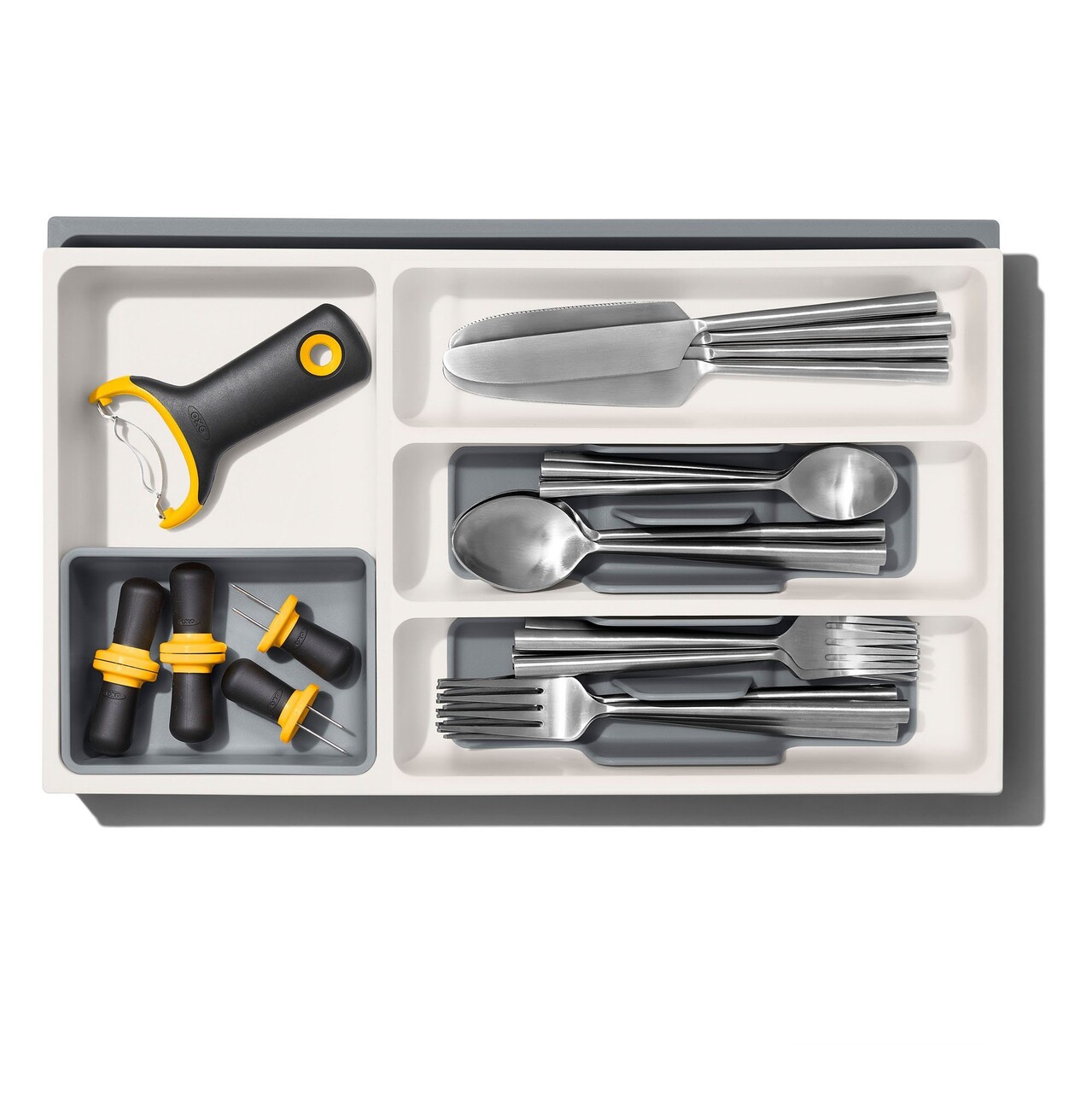 Organizator extensibil pentru sertar, plastic, 25-45,9 cm, "Good Grips" - OXO - imagine 13