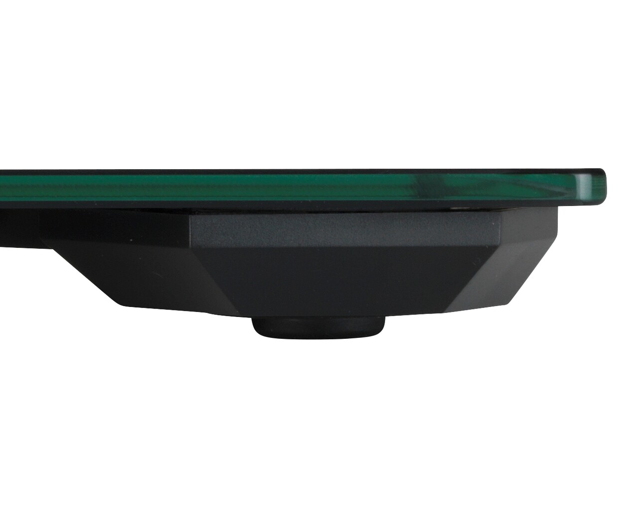 Cantar de baie LCD, Wenko, 28x28x2.2 cm, sticla/ABS, negru - view 3