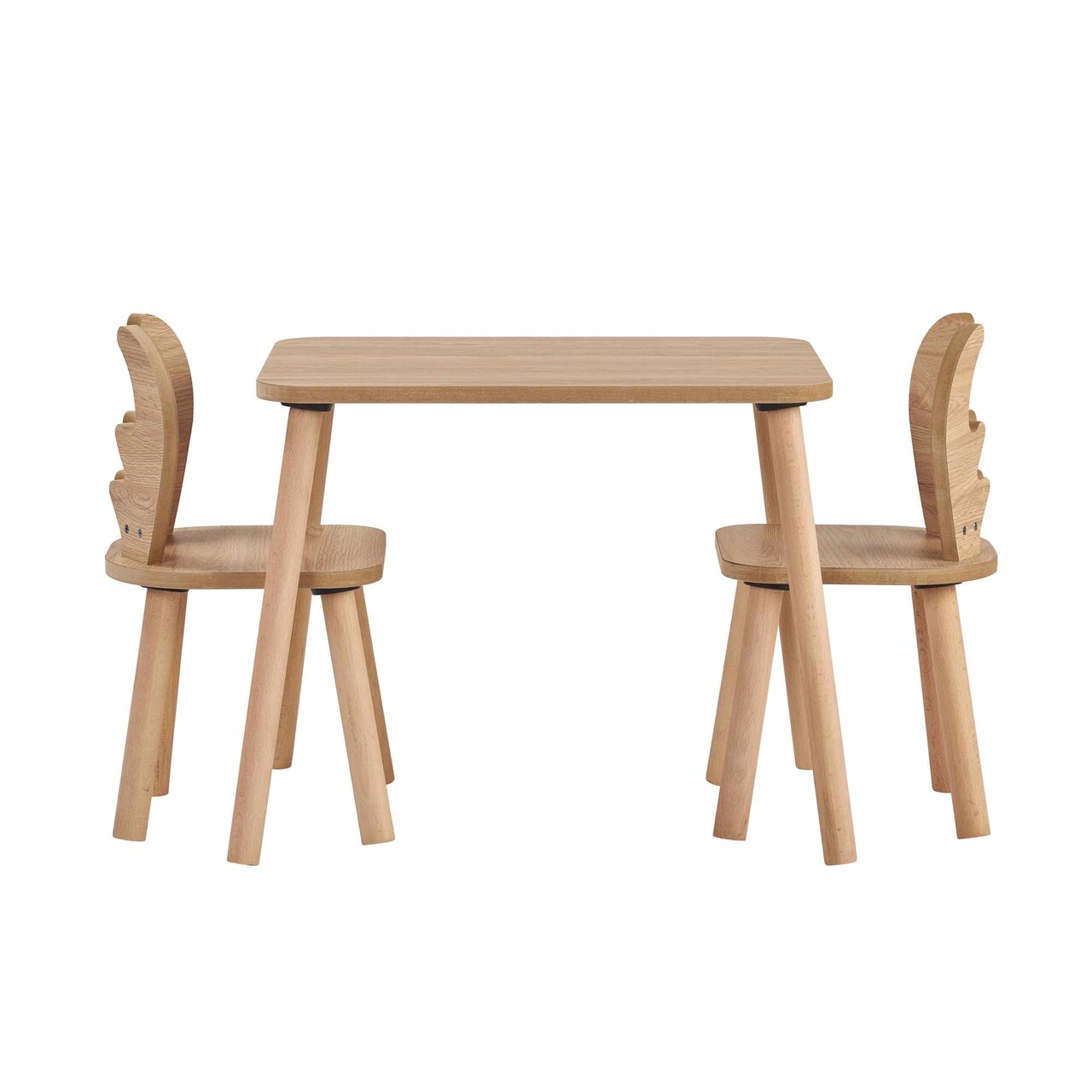 Set masa si scaun pentru copii, Hanah Home, Geyik, Maro - imagine 3