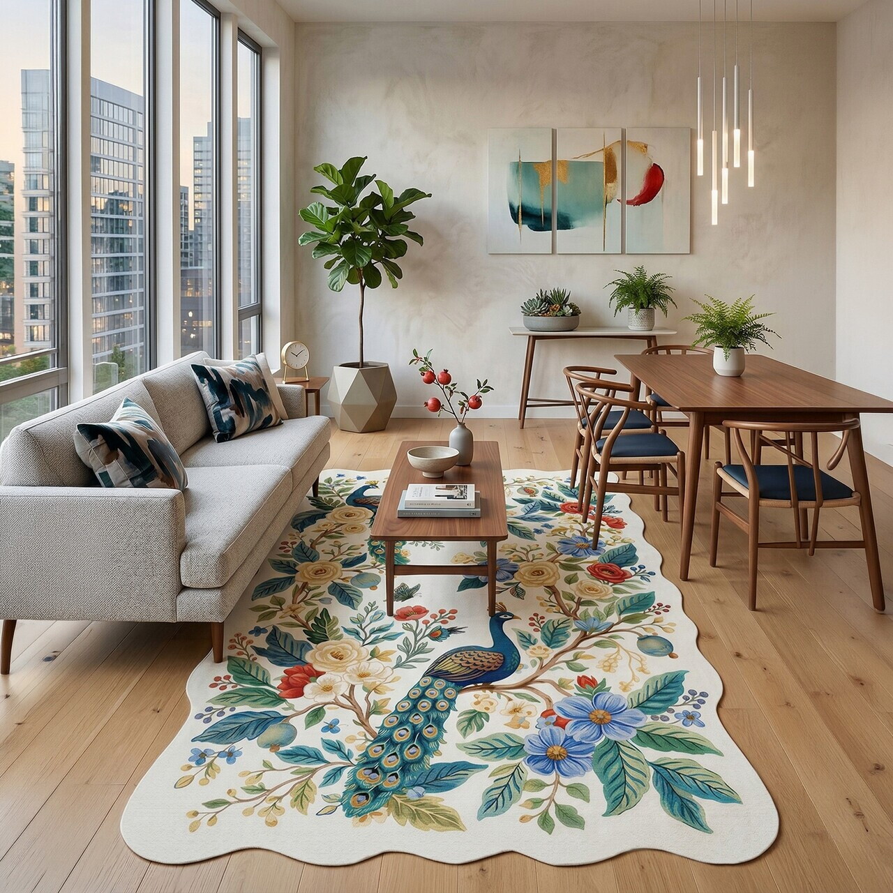 Covor, Fr348, 100x150 cm, Multicolor - Imagine 2