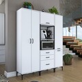 Dulap multifunctional, Rani, JE144, Alb