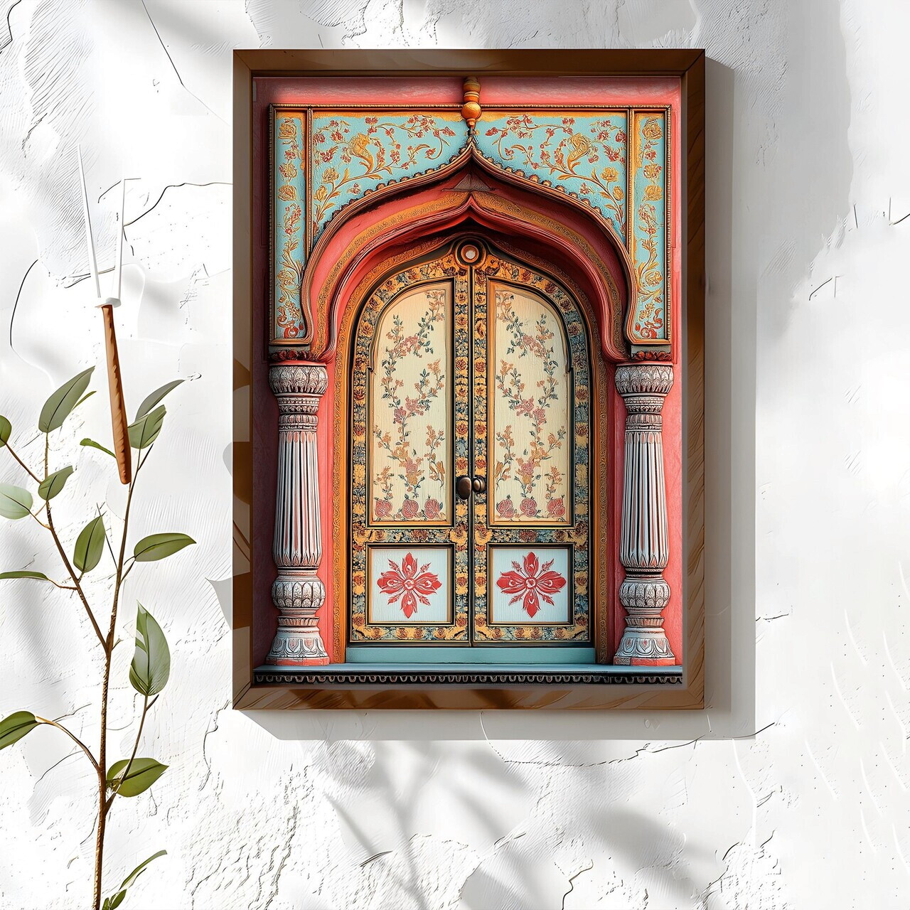Tablou decorativ NAL046-70 MDF Lemn masiv Multicolor