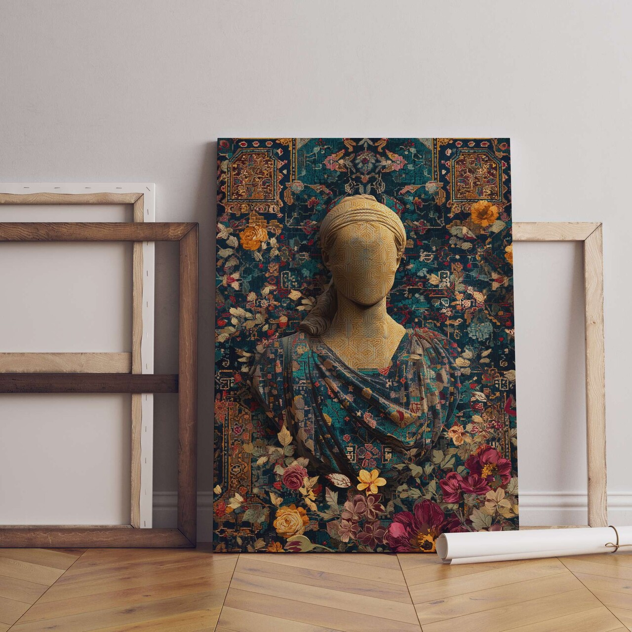 Tablou decorativ, Hm_Cnvs26-1-50x70, Cadru: 100% lemn (Grosime: 2 x 3 cm), Multicolor - view 2