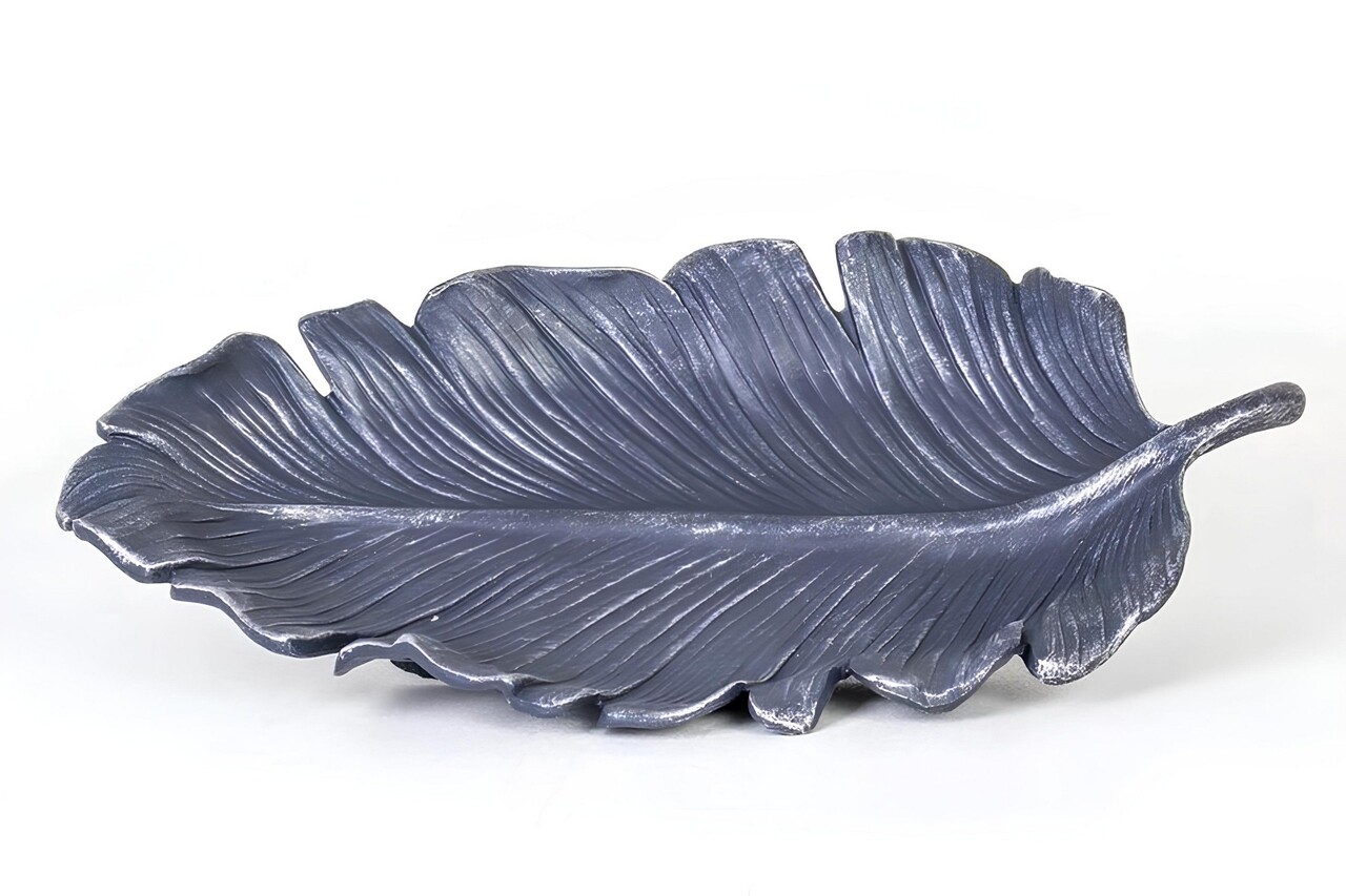 Decoratiune, CY0317, 42x5x21 cm, Poliester, Albastru