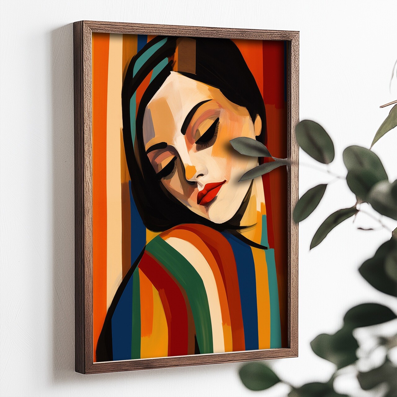 Tablou decorativ, TUN012-L, Lemn, Multicolor - view 3