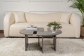 Masuta de cafea, Nordure, Moira, 90x41 cm, PAL, Gri beton