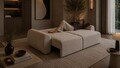 Canapea 3 locuri, Atelier del Sofa, 560ARE5274, Ecru