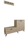 Cuier de perete, Mod Design, Evva, Travertin