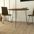 Masa Sandalf Oak, Comforty, 90x75 cm, maro