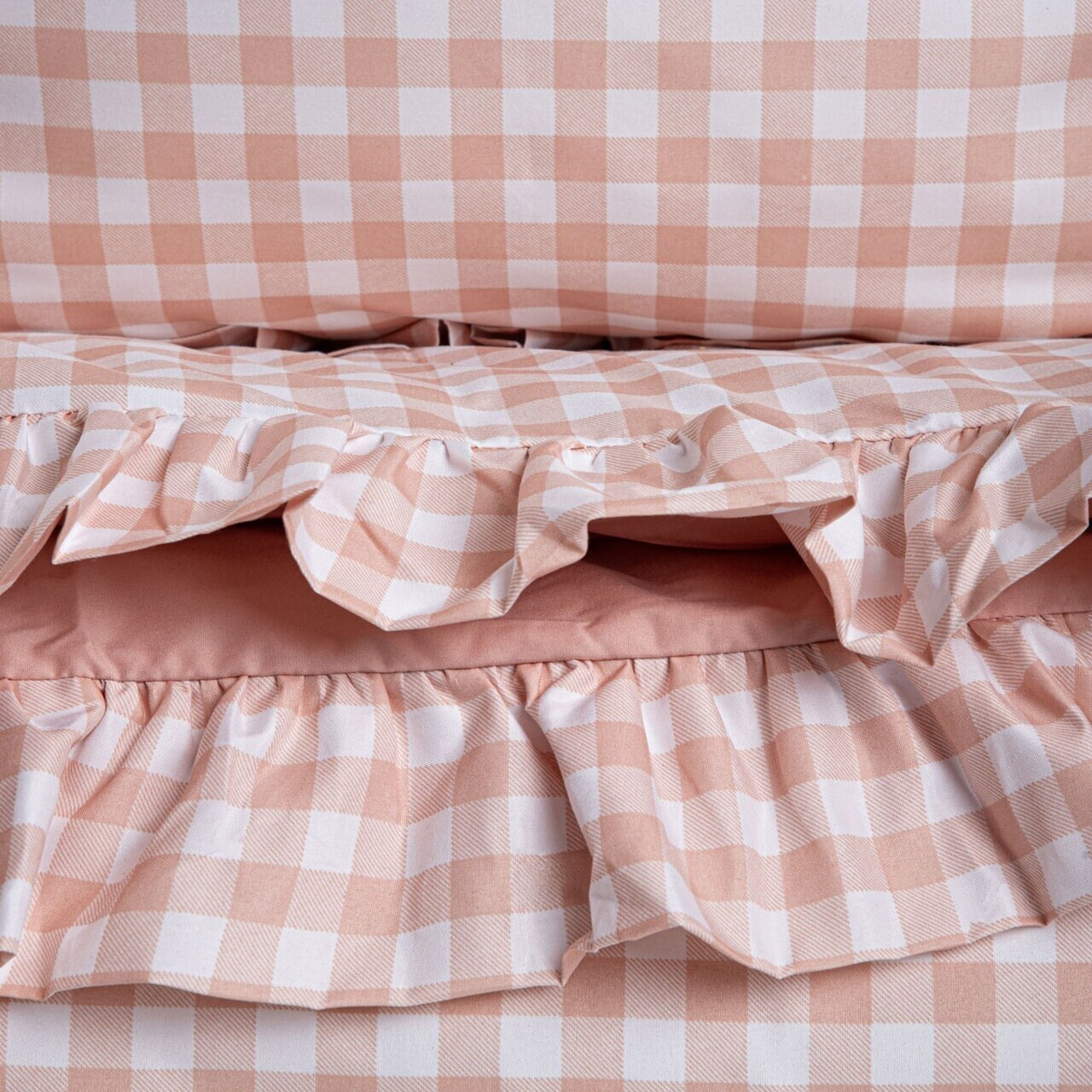 Lenjerie de pat King Size, Whisper, Homla, 200x220 cm, 3 piese, microfibra din poliester, roz — imaginea 2