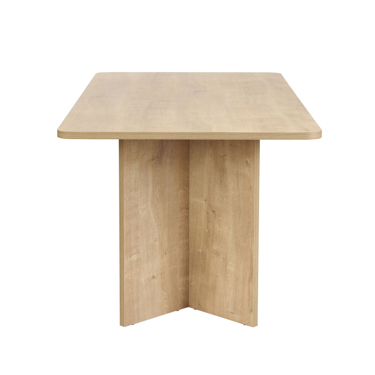 Masa, Nordure, Linza, 180x75x90 cm, Stejar Honey - imagine 6