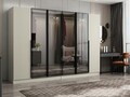 Dulap pentru haine, Hanah Home, Nisa, 270x210x52 cm, Gresie