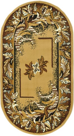 Covor silvana, decorino, 80x150 cm, polipropilena, maro