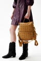 Rucsac, Lucky Bees, 920 Mustard, piele ecologica, mustar