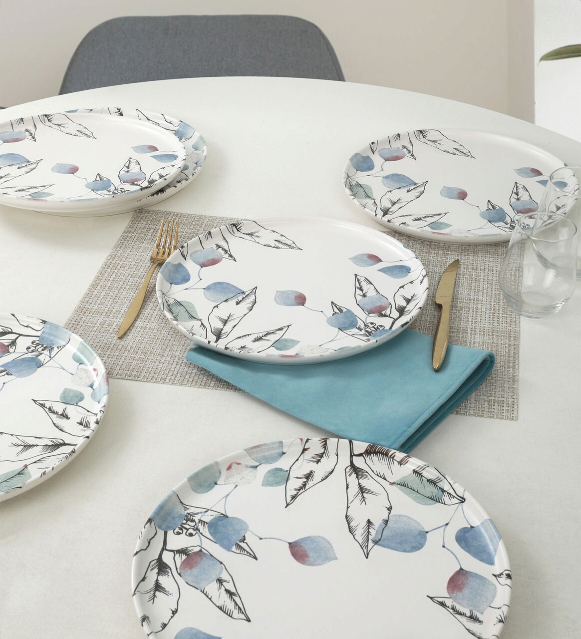 Set platouri servire, Keramika, 275KRM1342, Ceramica, Multicolor