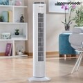 Ventilator turn cu telecomanda, Towarie InnovaGoods, Ø21.5 x 73.5 cm