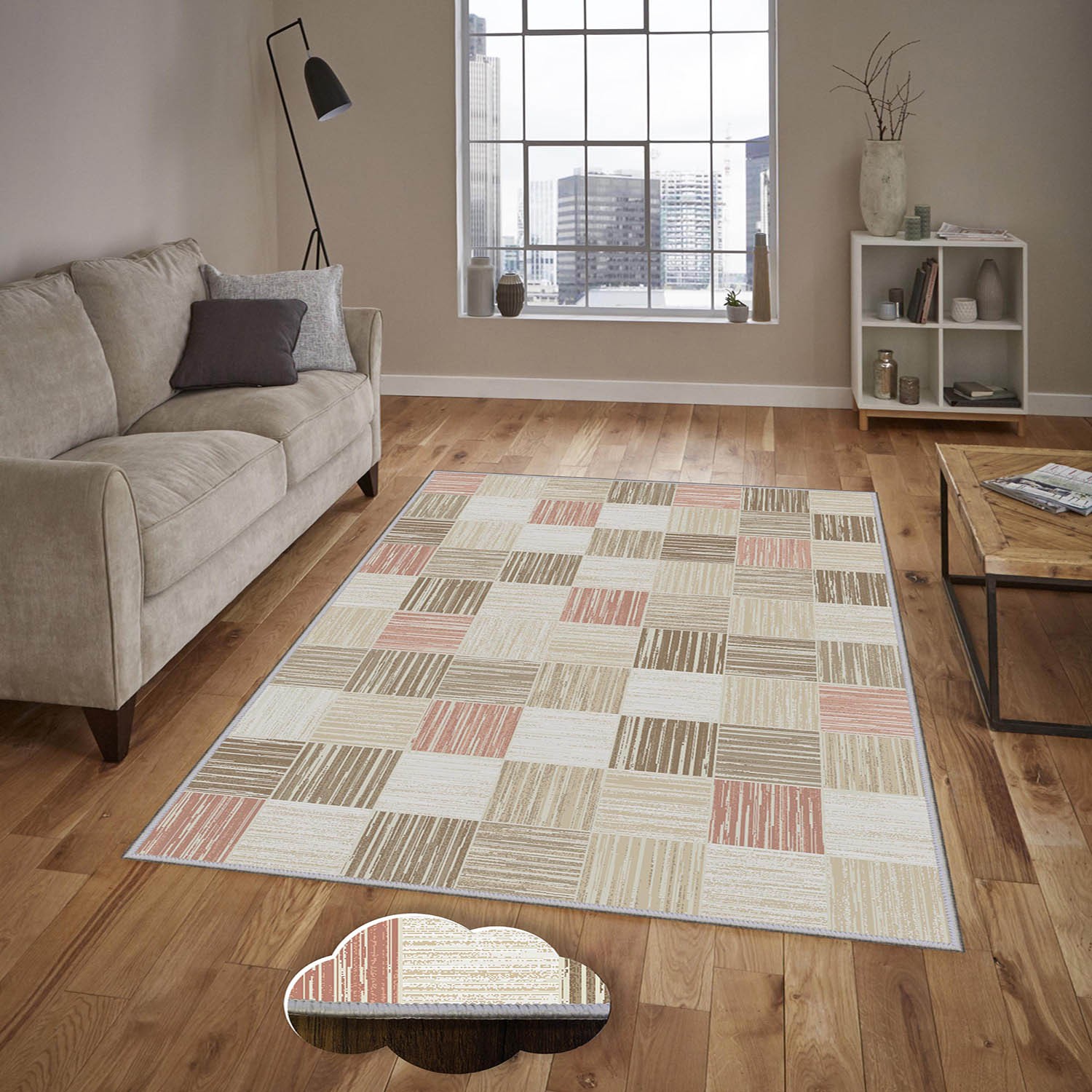 Covor, Eexfab1117, 80x150 cm, Multicolor