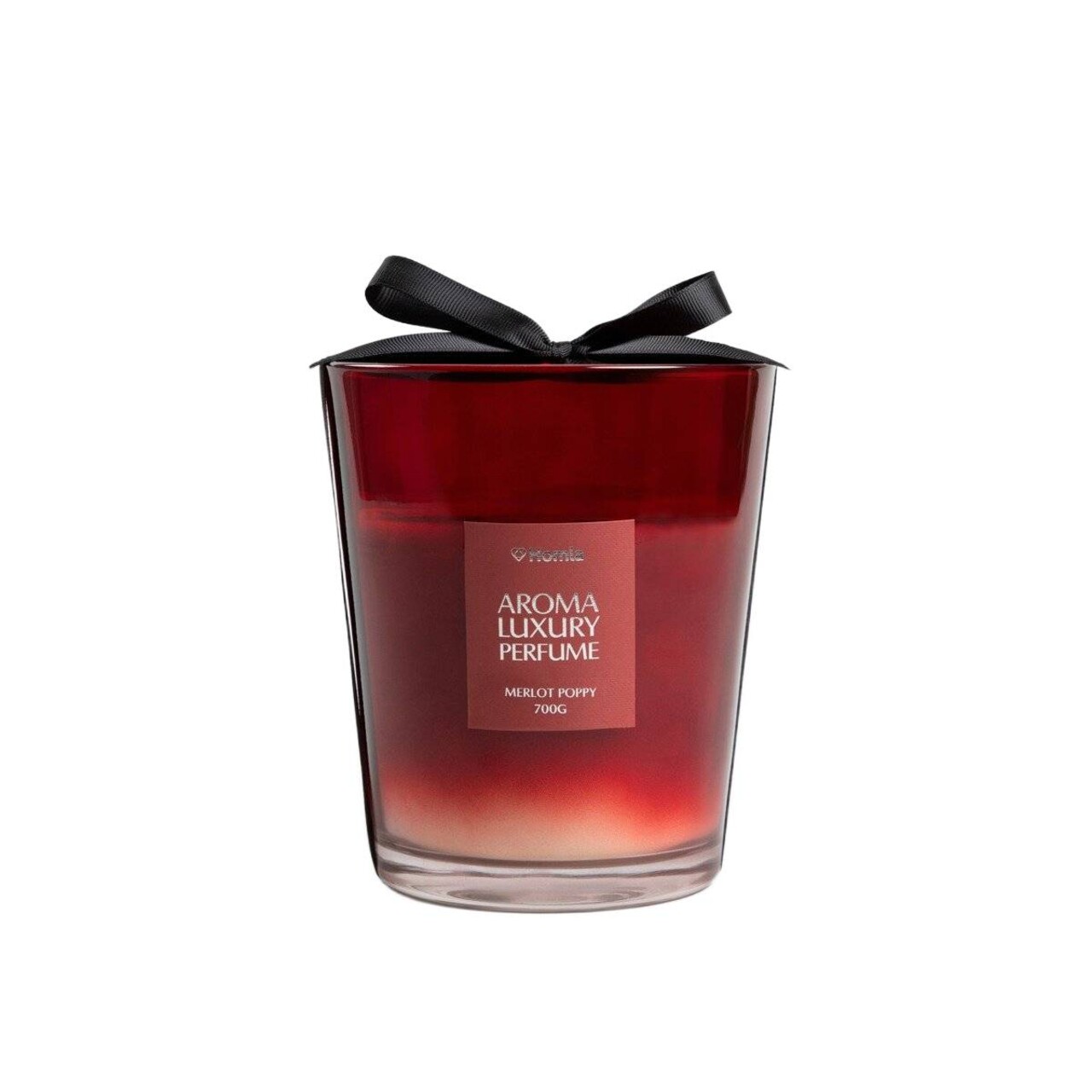 Lumanare parfumata Ember, Homla, 700 gr, ceara/sticla, rosu - 1 | YEO